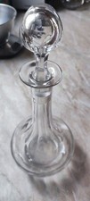 Porta Liquori / Decanter In Vetro Spesso Vintage