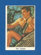1977 svedese Dina Idoler I #151 Gordon Scott nel ruolo di Tarzan