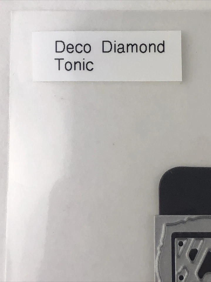 Tonic Studios Die DECO DIAMOND Crafts NEW - Image 2 of 4