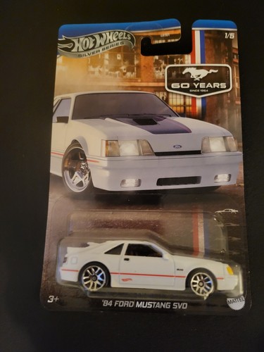 2025 Hot Wheels 60 Years of Ford Mustang Complete Set of 5 Cars Near Mint - Picture 2 of 6