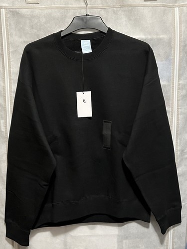 Nike Nocta NRG Crewneck Sweater Triple Black FQ3553-010 Men's Sz L Large NWT - 第 1/7 張圖片