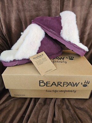 BEARPAW Womens Loki II Slide Slipper Size 7