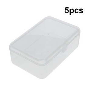 5x Plastic Aufbewahrung Kiste Spielkarten Schutzhülle Business Karte