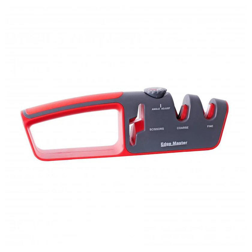 EDGE MASTER Adjustable Angle 2 Stage Knife & Scissor Sharpener! RRP $49.95!