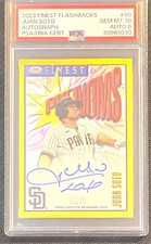 2023 Topps Finest Flashbacks - Finest Phenoms #90 Juan Soto 74/75 PSA 10
