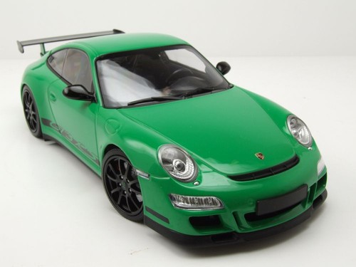 Porsche 911 GT3 Rs 2007 Verde Coche a Escala 1:18 Minichamps - Imagen 8 de 9