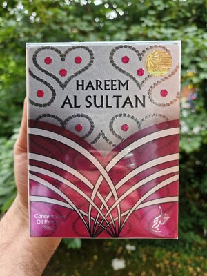 Hareem AL Sultan Silber Konzentriertes Parfümöl 35ml Original عطر ريم السلان