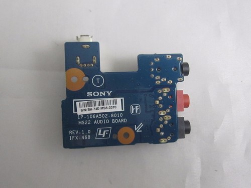 Tarjeta USB Audio Jack MS22 IFX-468 1P-106A502-8010 para Sony Vaio VGN-AR Series - Imagen 3 de 3