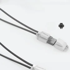 New Mobile Keychain Data Cable Fast Charging Cable for Android MicroUSB Port