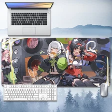 Anime Zenless Zone Zero Keyboard Mouse Pad Gaming Desk Playmat Mouse Mat Y20