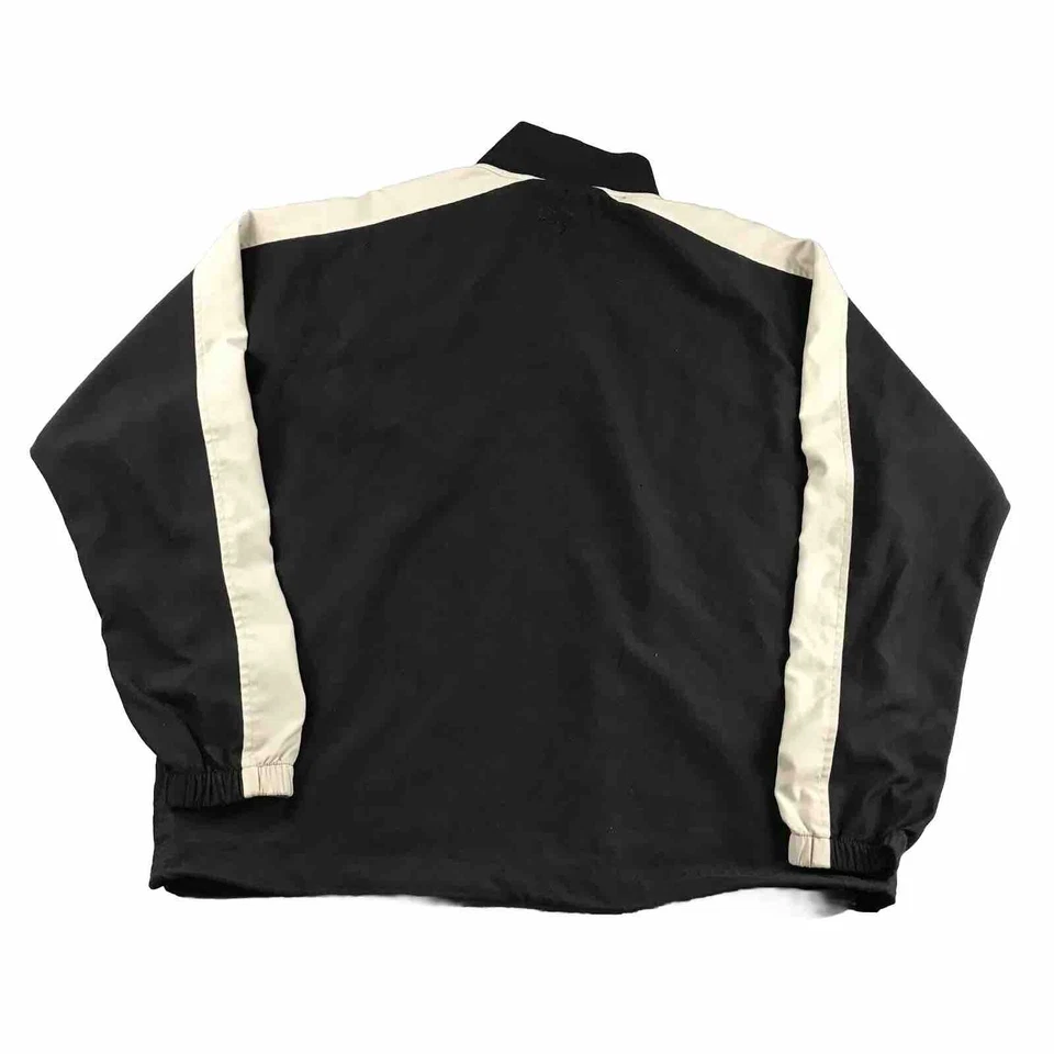 Chaqueta cortavientos Callaway para hombre mediana negra manga larga 1/4 cremallera golf pulóver * Foto 3 de 4