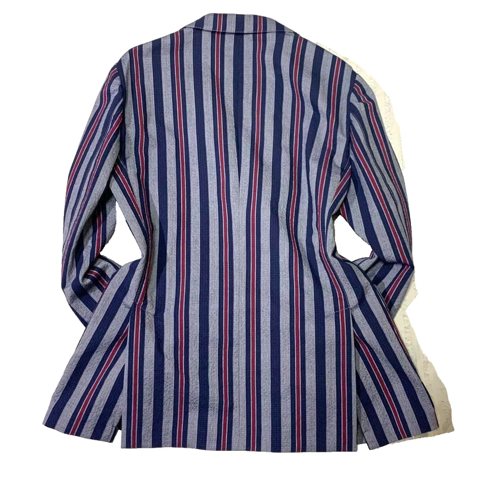 Chaqueta a medida LARDINI talla 48 lana algodón nailon poliuretano hecha en Italia 519 Foto 3 de 4