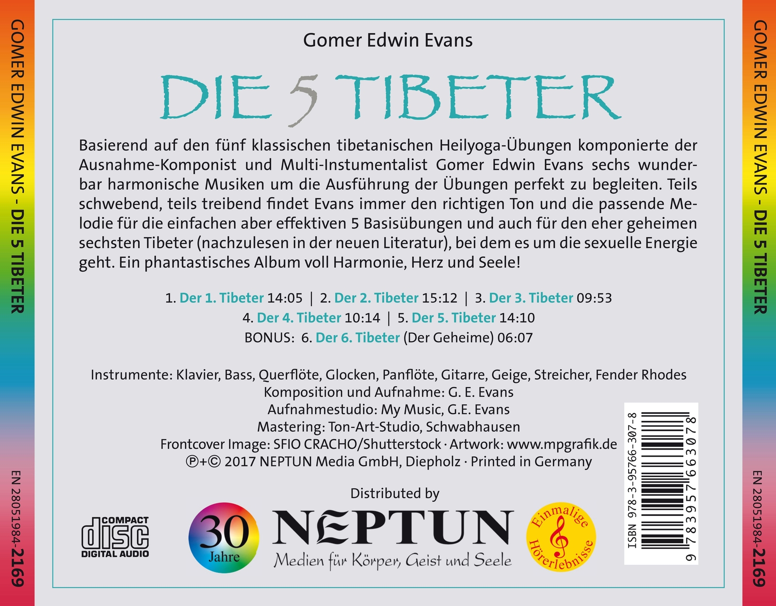 Thumbnail - Die 5 Tibeter (+ 1 Bonus), Gomer Edwin Evans