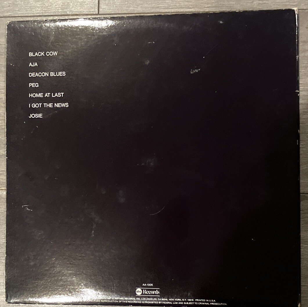 Steely Dan - AJA- LP ABC Records ~ AA-1006 ~ Gatefold