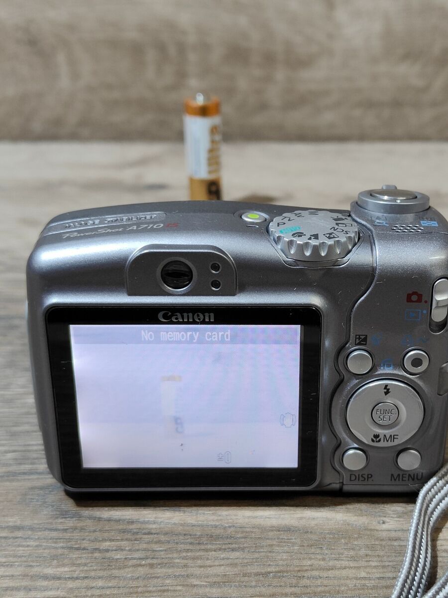 Canon PowerShot A710 IS 7.1 MP Compact Digital Camera Silver Canon PowerShot A710 IS 7.1 MP Compact Digital Camera Silver