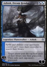 MTG Magic the Gathering Ashiok, Dream Render (228/330) War of the Spark LP