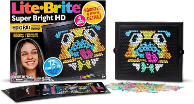 SUPER BRITE HD | Basic Fun | Lite-Brite | Leuchtendes Zeichenbrett