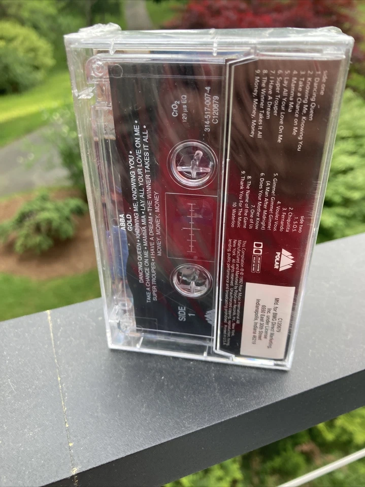 ABBA – Gold - Greatest Hits (Cassette, Sealed, US, 1992, Polydor) CT089 - Image 2 of 4