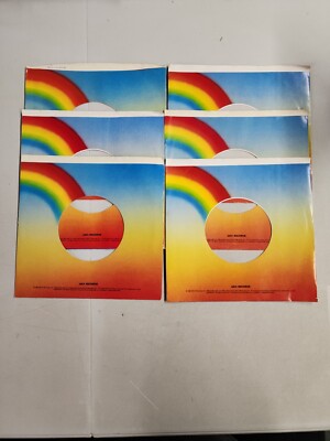 45 RPM 7" RECORD SLEEVES CO. SLEEVE 6 PACK SEE PHOTOS - MCA (SLV144) | eBay