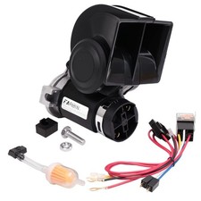 Train Horn for Truck 12v 150db Loud Car Horn Snail Air Horn with Air Pump for...