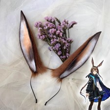 Arknights Amiya Ears Headgear Headwear Headpiece Cosplay Prop Halloween New Gift
