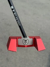 Lab Golf Mezz.1 Putter 35" Upgraded La Golf Shaft, Right-Handed Custom RED color