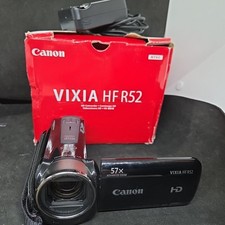 CANON VIXIA HF R52 32GB Digital Camcorder Camera 1080p 3" LCD With Charger 3