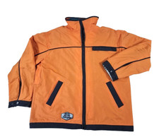 Stryke Snow Coat Jacket 3 in 1 Mens Orange Black Ski Gilet 26" Pit to Pit VGC