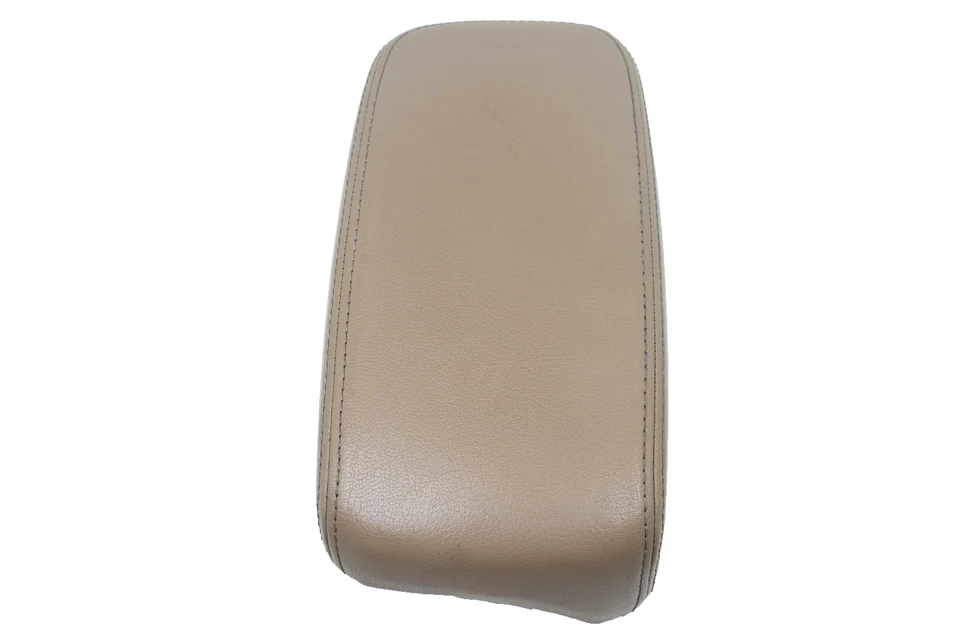 Lincoln LS 2000-2002 consola central cuero beige reposabrazos tapa superior OEM Foto 3 de 4