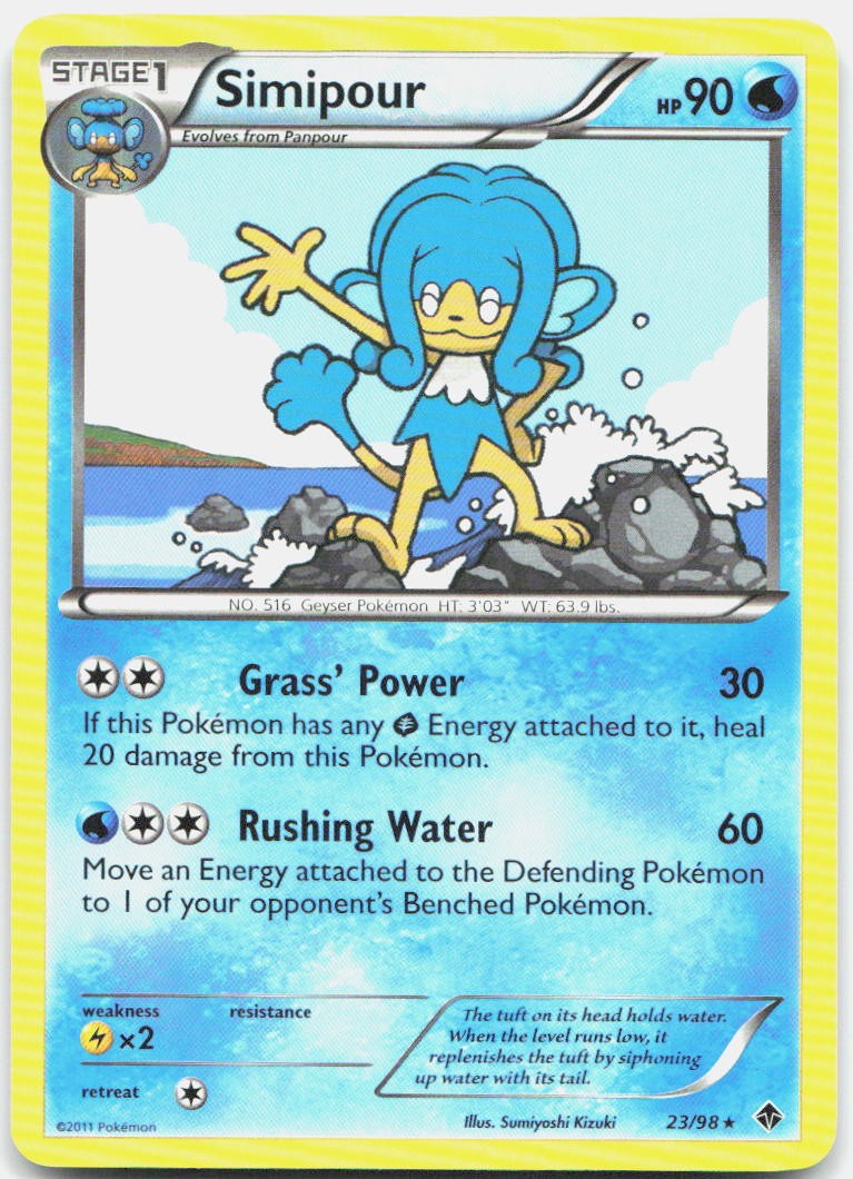 Simipour Rare Emerging Powers 23/98 NM