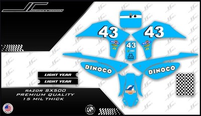 Razor SX500 Monster Energy Graphics Kit - MX Dept. LLC