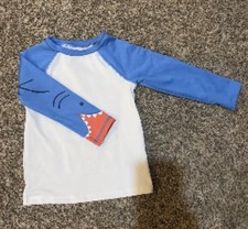NWT Cat Jack Shark Rash Guard Youth Swim Shirt Size 3T