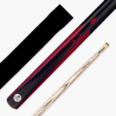 Kudos Diamond 57 Zoll 2 Stück Snooker und Pool Queue und Case Set 9,5 mm Spitze