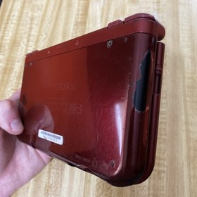 nintendo, new nintendo 3ds xl, metallic red, w/ charger, tested Top IPS
