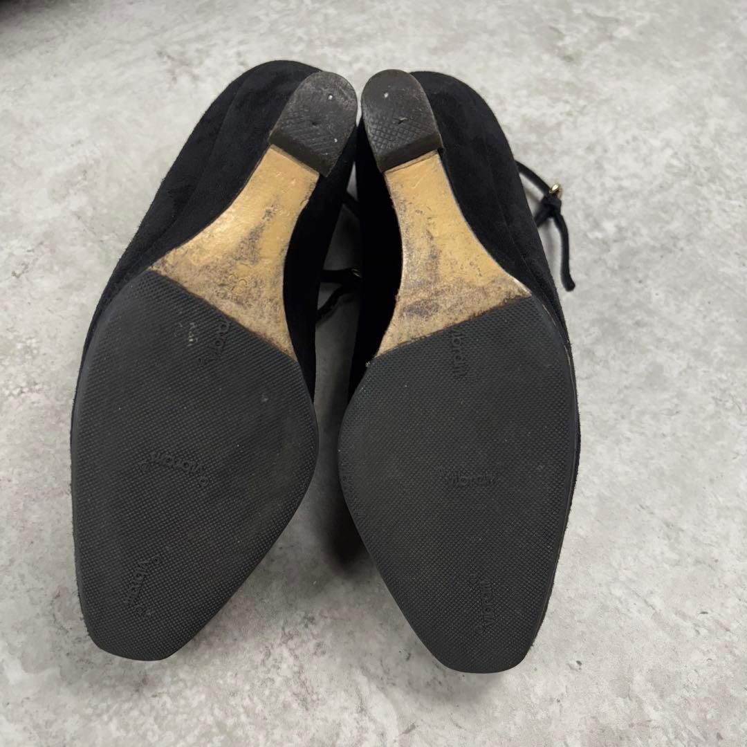 Gucci Wedge Pumps Sandals Shoes Black Suede Size 35 US About 5 For Women thumbnail 22