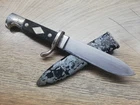 VTG RARE GERMAN ANTON WINGEN A.W.JR OTHELLO SCOUTS YOUTH BOWIE KNIFE DAGGER