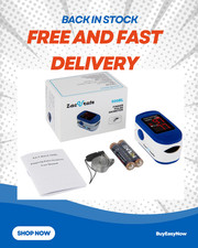 Finger Tip Pulse Oximeter   Blood Oxygen SpO    Pulse Monitor LED Display