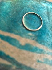 14k Wedding Band Yellow Gold Plain Band Ring Size six