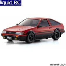 Kyosho MZP473RBK Mini-Z Asc T0Y0TA Corolla Levin Ae86 Red/Black Body Only