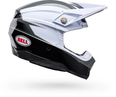 Casco Offroad Bell Moto-10 Mips Falcon White/Black