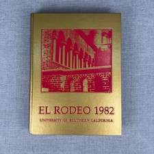 El Rodeo Yearbook 1982 University of Southern California USC Allen McGwire