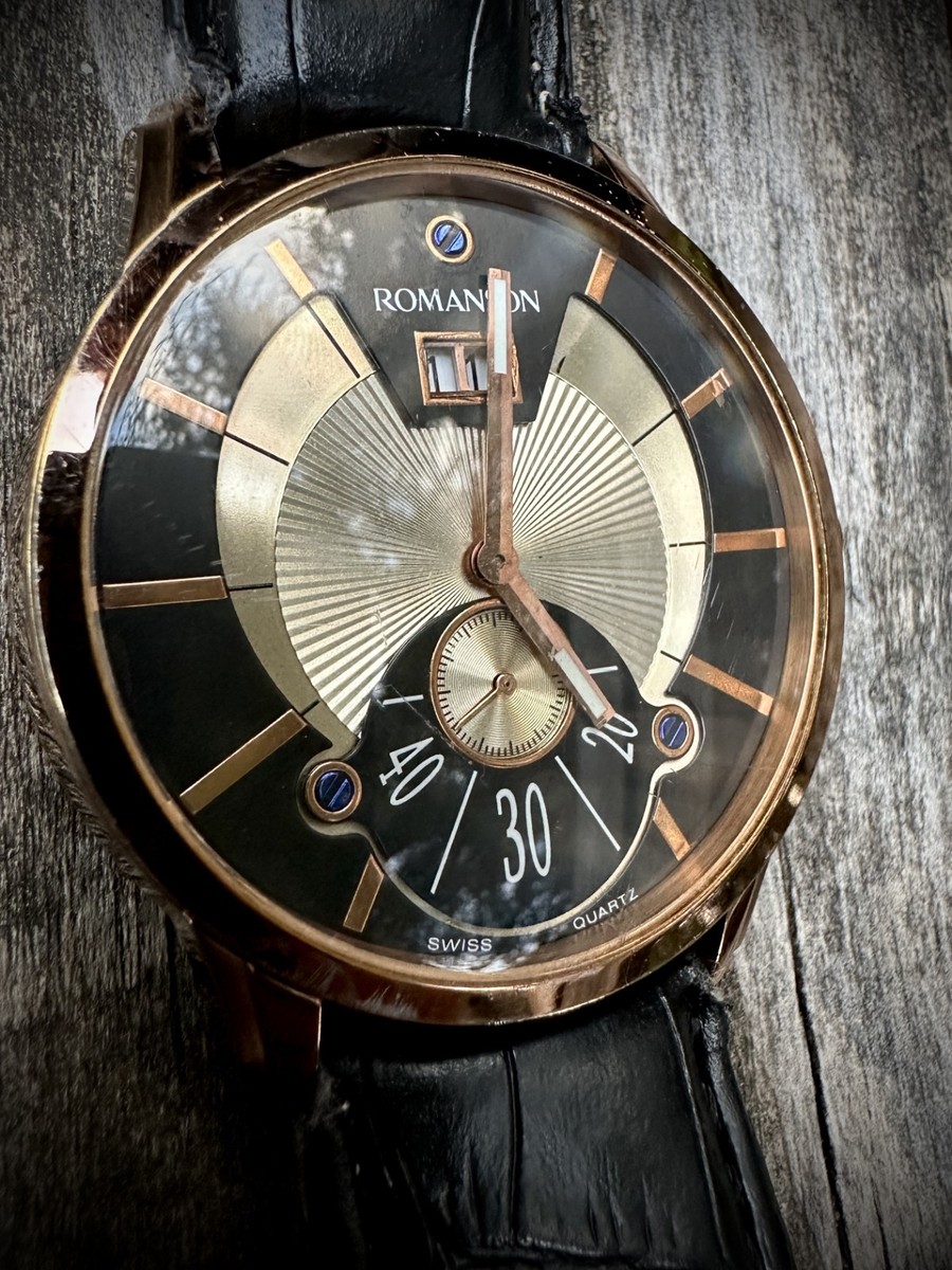 ROMANSON ADEL SWISS QUARTZ WATCH | eBay