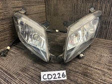 Yamaha YZF R125 Headlights Left & Right 2009 Damaged 2/26