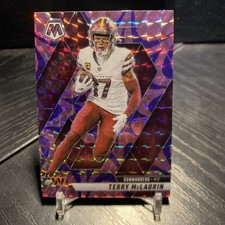 2025 Mosaic Terry McLaurin Purple Reactive #182