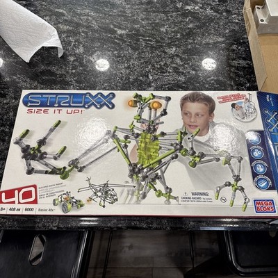 MEGA BLOKS Struxx 408 Pcs - 6000 -40 Building Ideas - Basixx 40x TM 