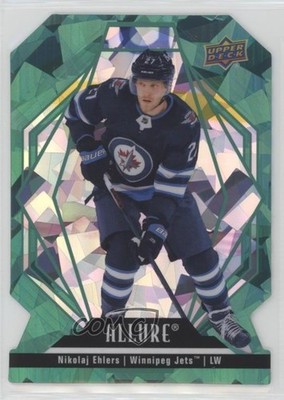2022-23 Upper Deck Allure Green Rainbow Die-Cut 59/99 Nikolaj Ehlers #12 1e7g