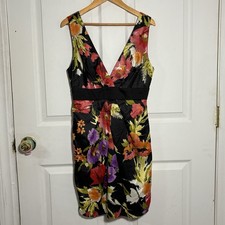 Forever 21 XXI Vintage Y2K Babydoll Dress Floral Sleeveless Homecoming Size M