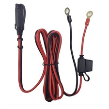 SAE O Ring Terminal Harness - 7FT Battery Charging Cable Ring Terminal Wiring...