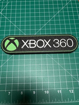 3D Printed Xbox 360 Logo Sign Display Fan Art Video Game
