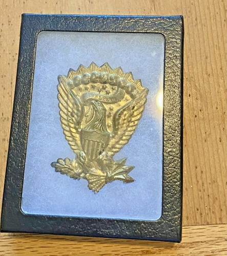 Collectable CIVIL WAR Eagle Pin/Badge With Case